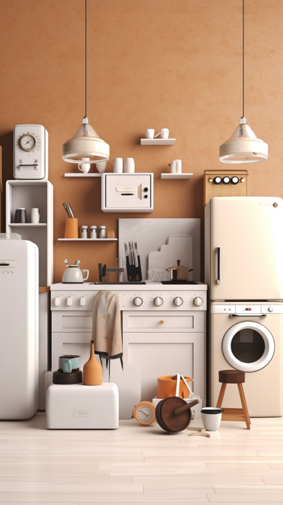 A collection of home appliances and decor items on Banggood