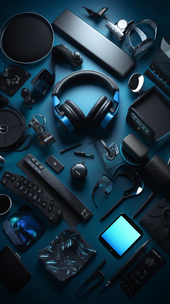 Assortment of tech gadgets and accessories on Banggood